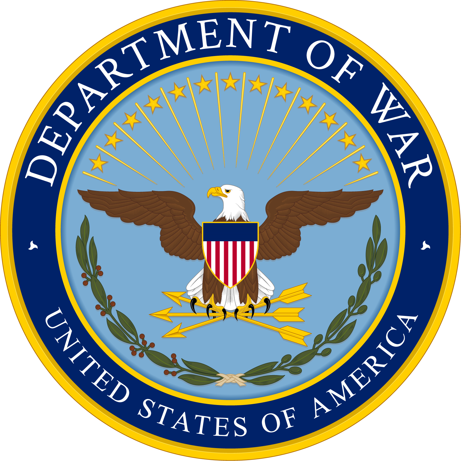 MIL-PRF (Military Performance Specification) logo