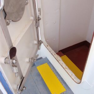 yellow Step cover on NOAA Vessel
