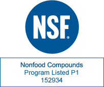 NSF International certified stainless steel based and Roll-Traction® products for use in food & beverage processing