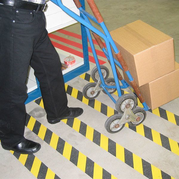 Details about   196" PVC Anti Slip Tape Traction  Black Gritty Grip Tape Aisle Stair Car US 