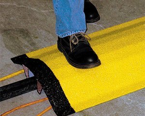 Hi-Traction® Pipe & Cable Covers in safety yellow with black edges