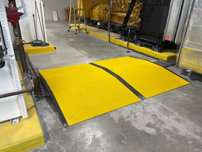 Lightweight Cable Protector - Black & Yellow - The Ramp People