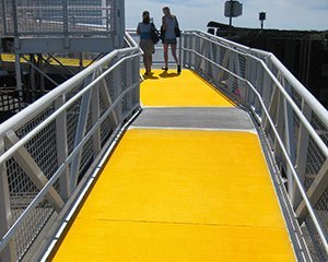 Non-slip walkway covers