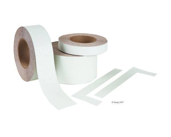 Rolls of white anti slip tape