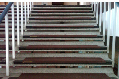 Safeguard step covers at university