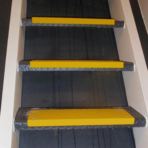 Step covers on steps