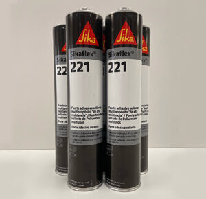 5 tubes of sikaflex 221 adhesive