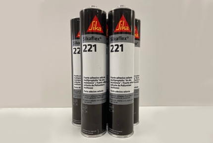5 tubes of sikaflex 221 adhesive